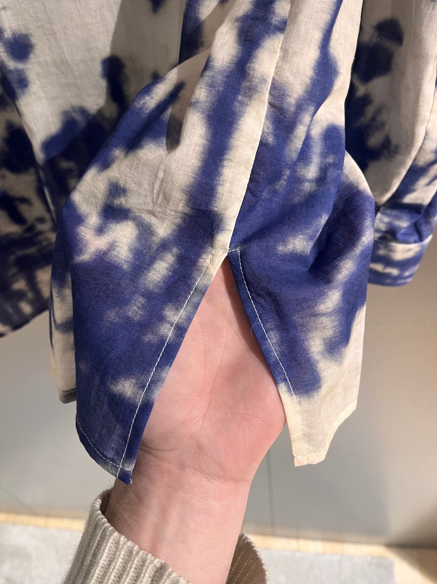 Camicia in mussola di cotone