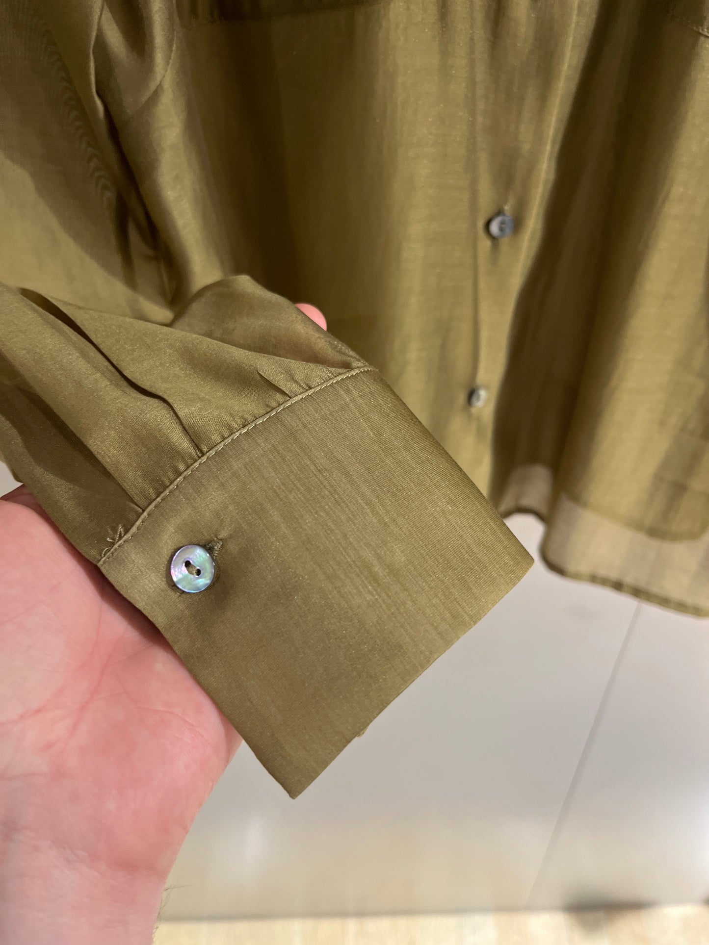 Camicia olive
