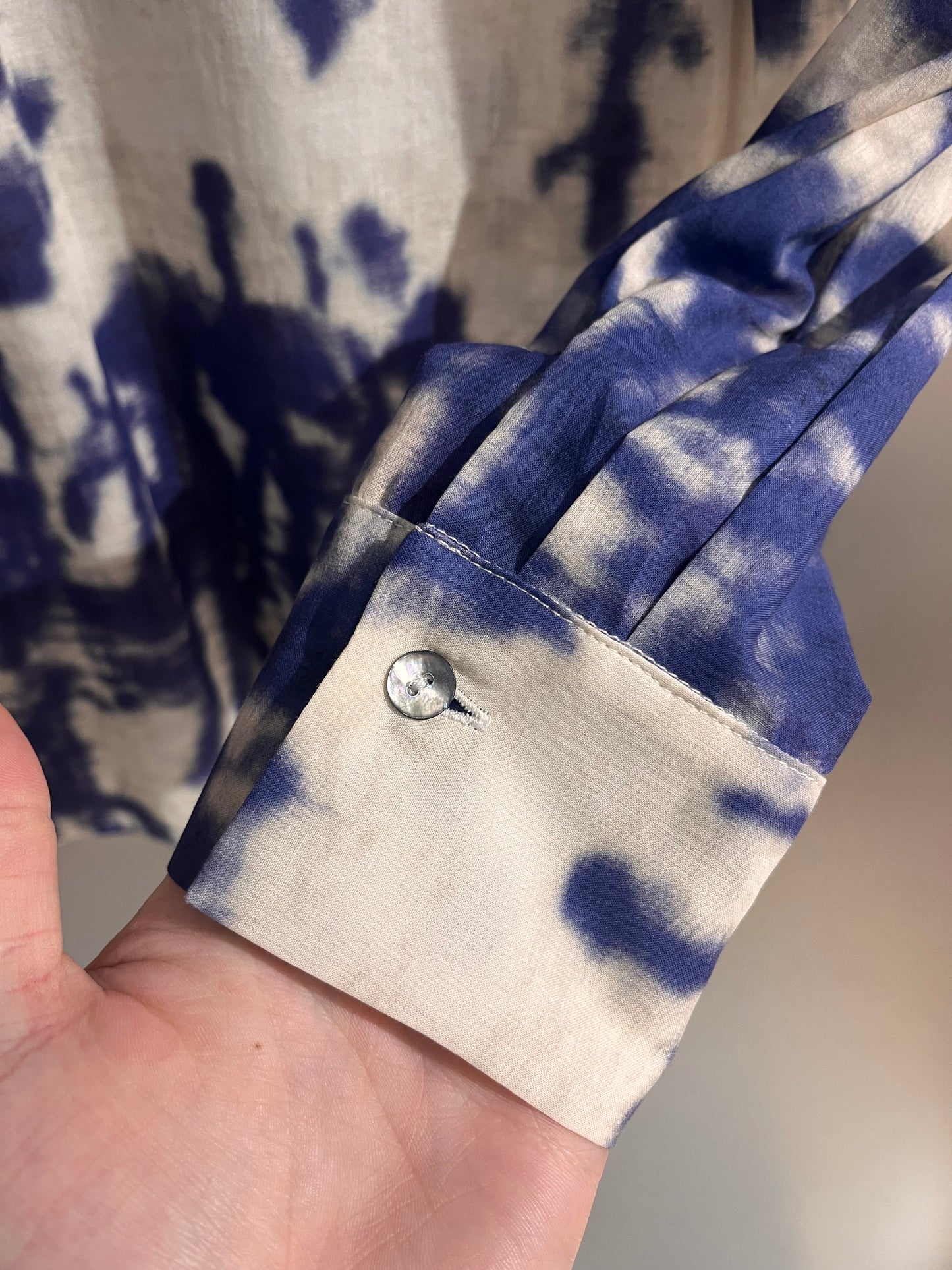 Camicia in mussola di cotone